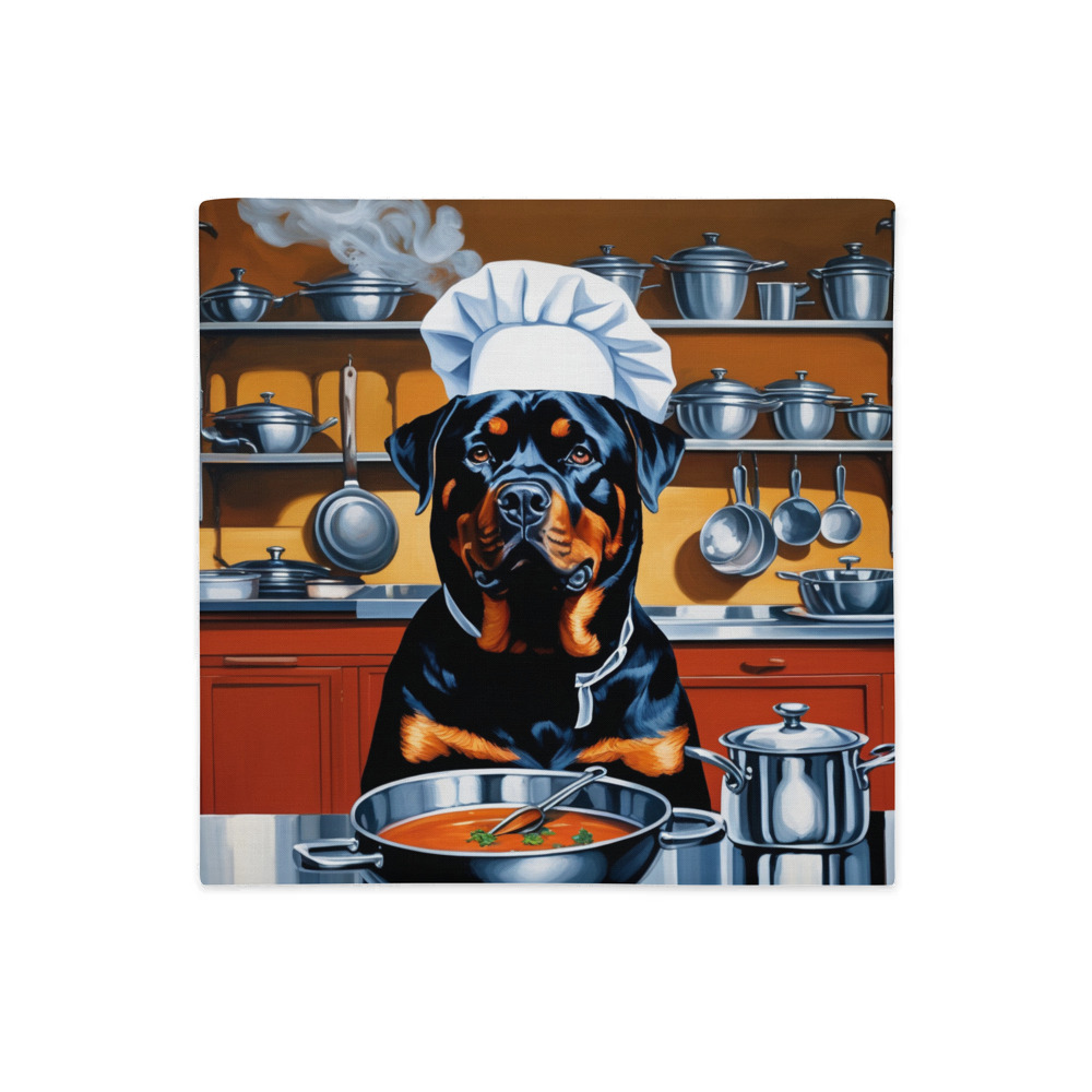 PugMug Custom Rottweiler Premium Pillow Case