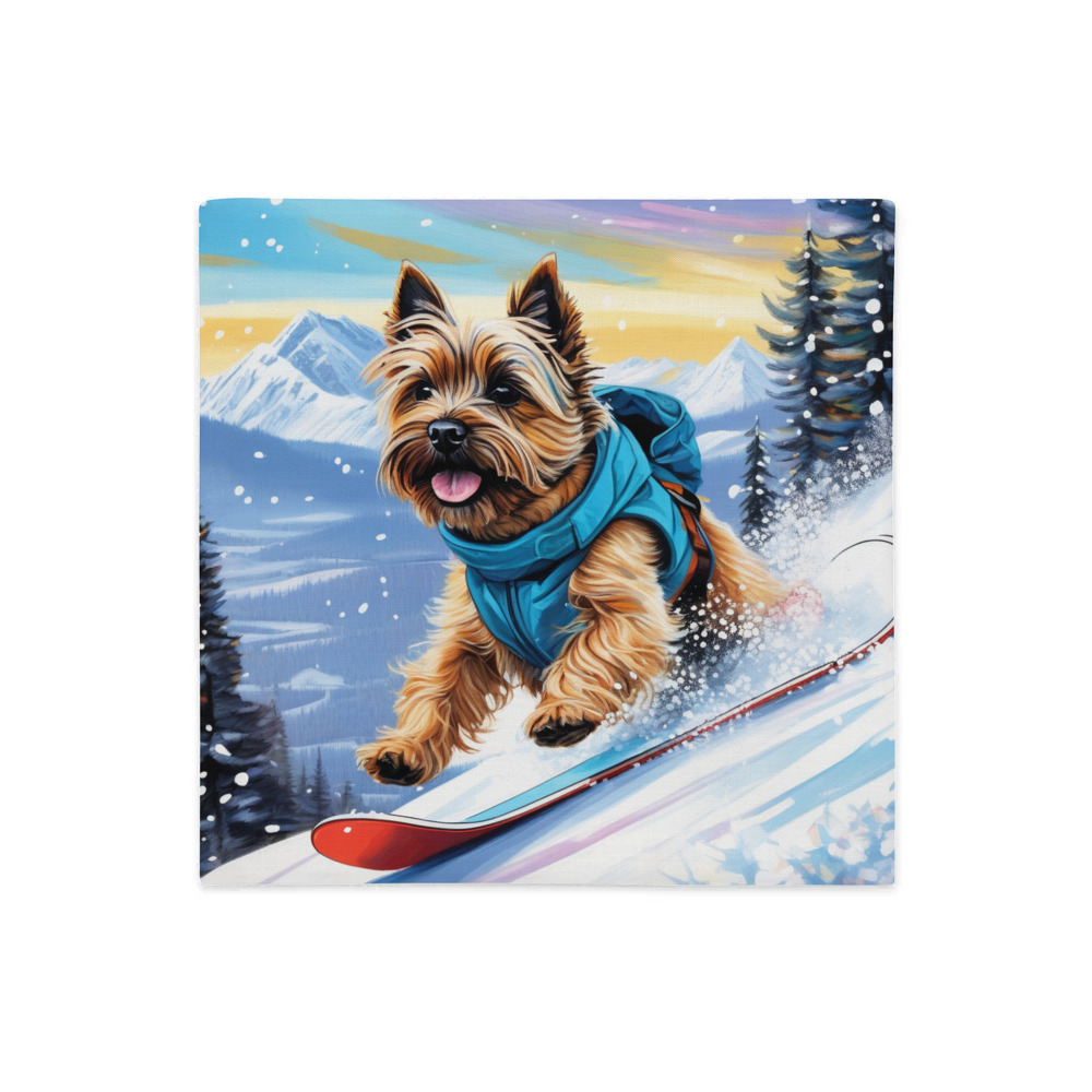 PugMug Custom Cairn Terrier Premium Pillow Case