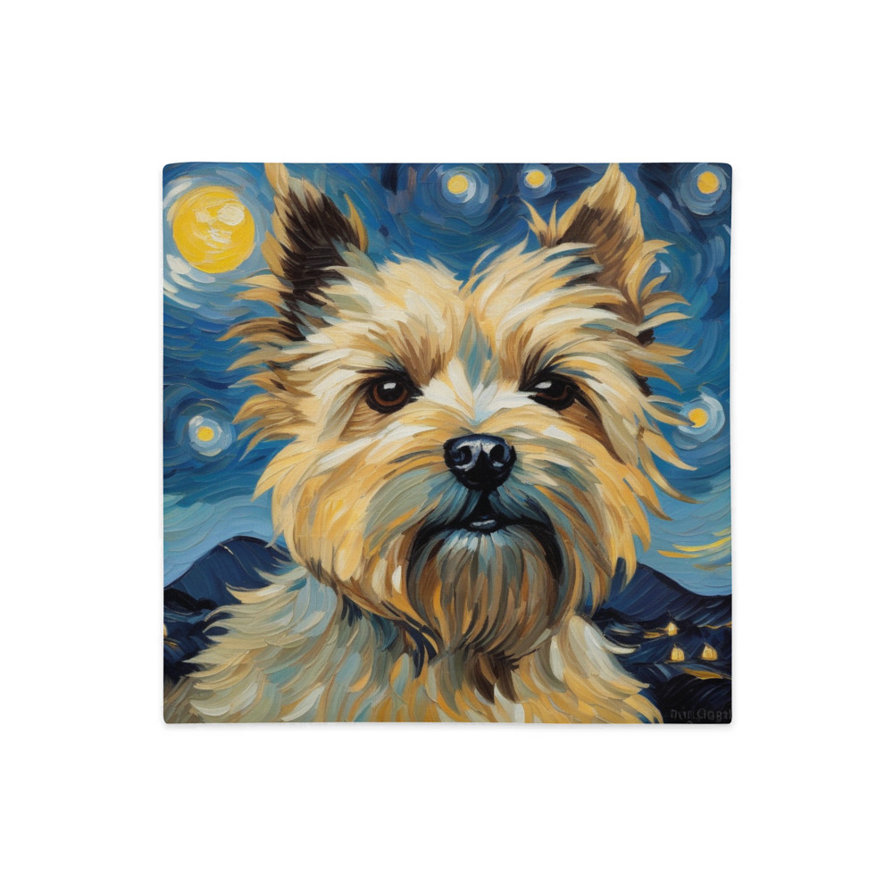 PugMug Custom Cairn Terrier Premium Pillow Case