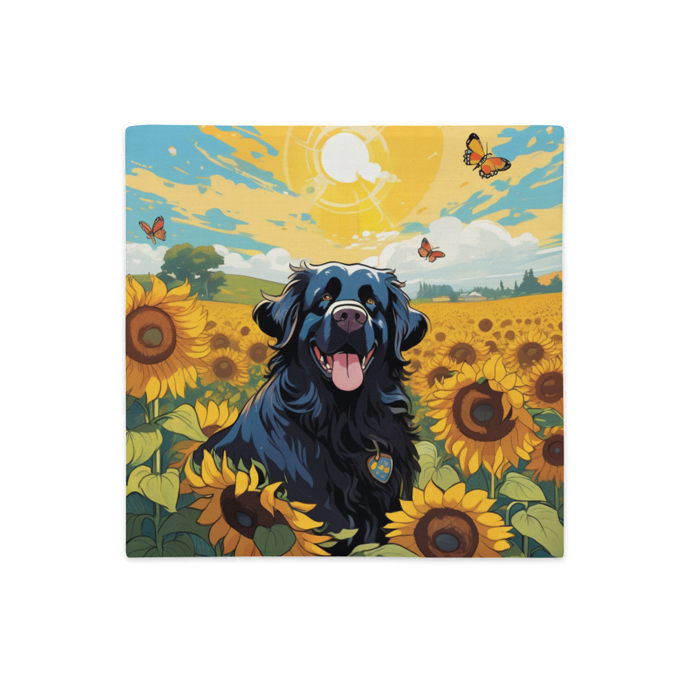 PugMug Custom Newfoundland Premium Pillow Case