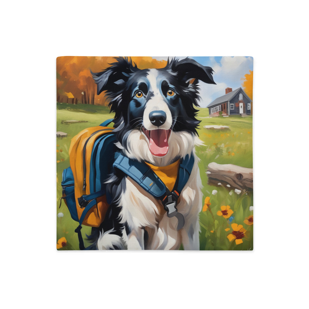 PugMug Custom Border Collie Premium Pillow Case