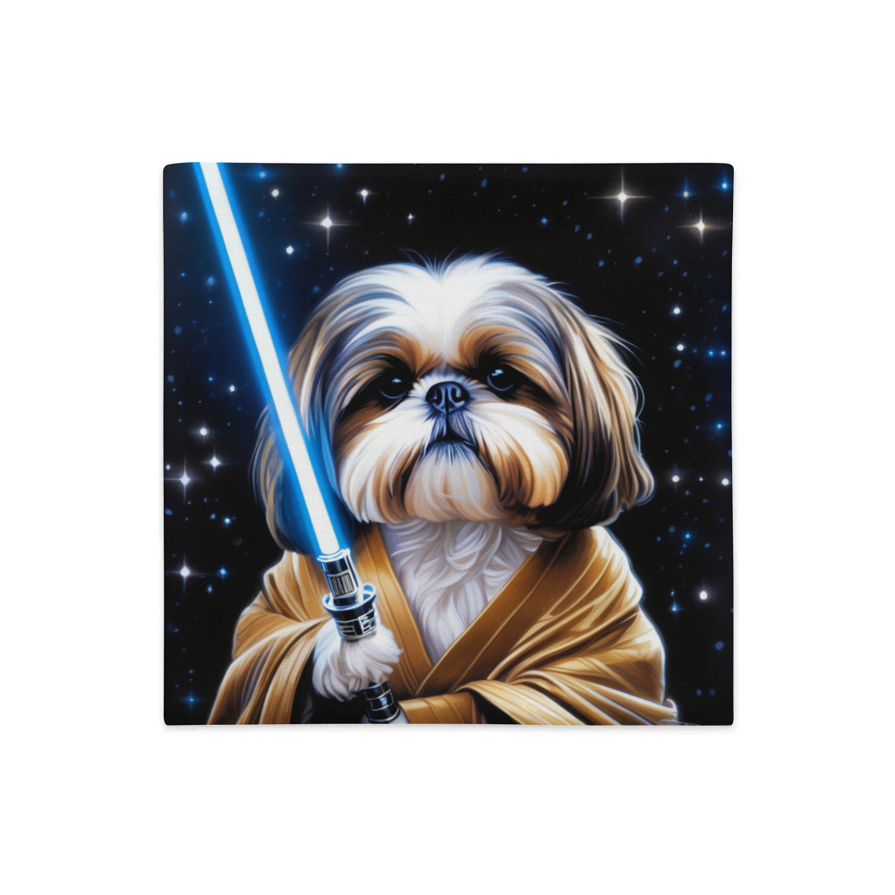PugMug Custom Shih Tzu Premium Pillow Case
