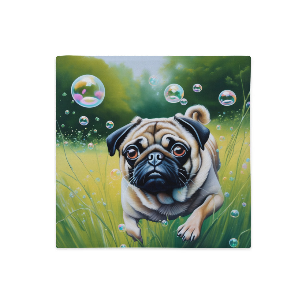 PugMug Custom Pug Premium Pillow Case