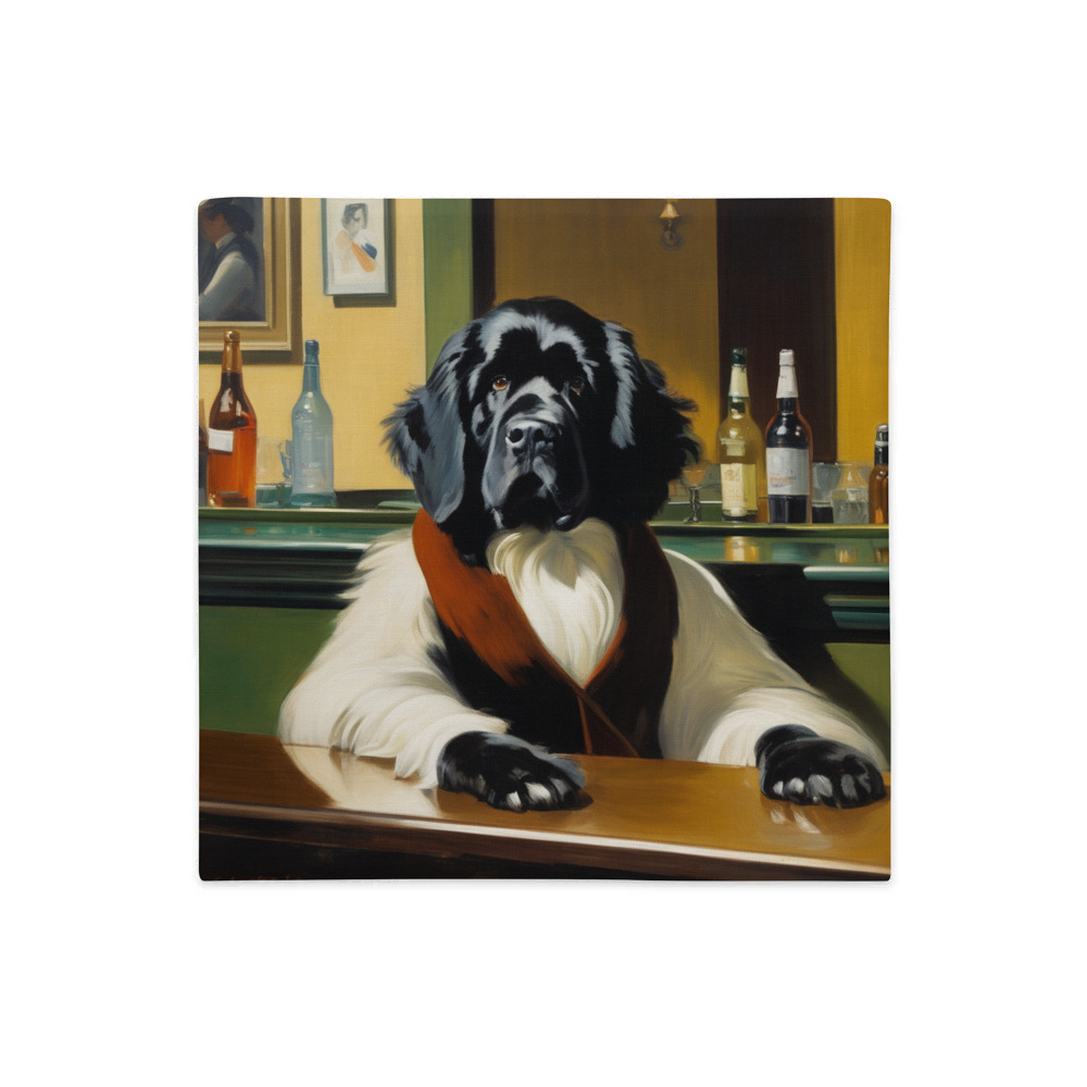 PugMug Custom Newfoundland Premium Pillow Case