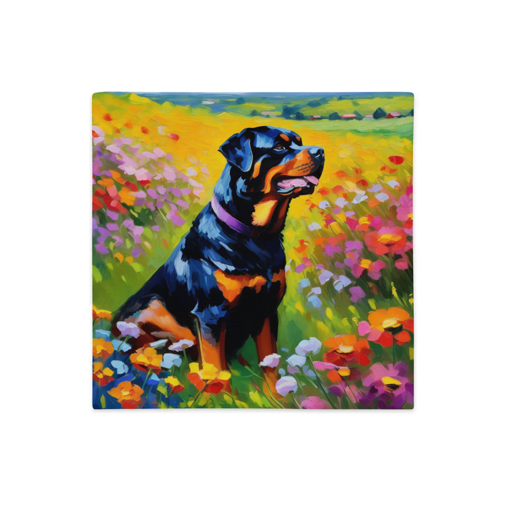 PugMug Custom Rottweiler Premium Pillow Case