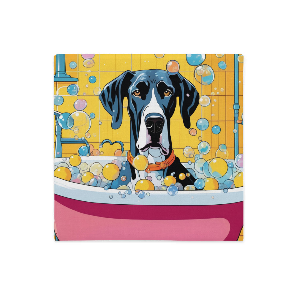 PugMug Custom Great Dane Premium Pillow Case