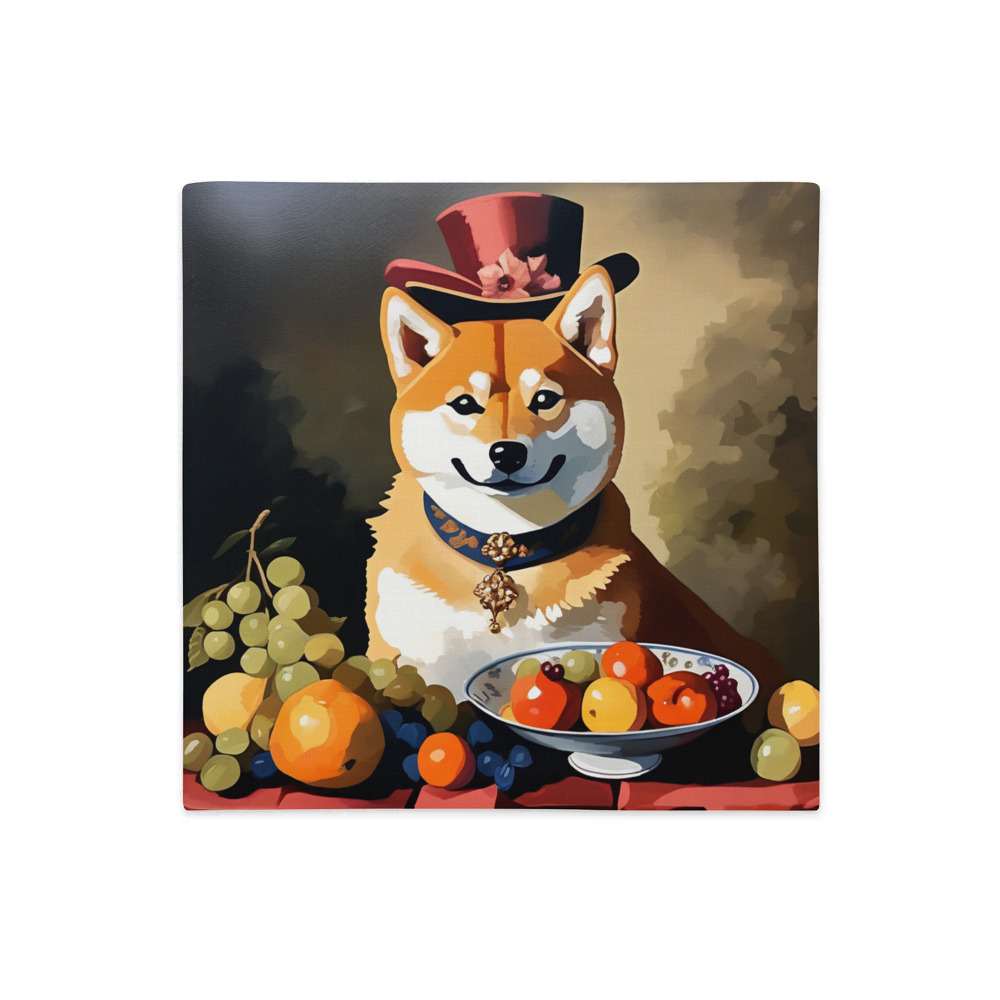 PugMug Custom Shiba Inu Premium Pillow Case