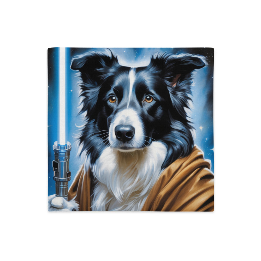 PugMug Custom Border Collie Premium Pillow Case