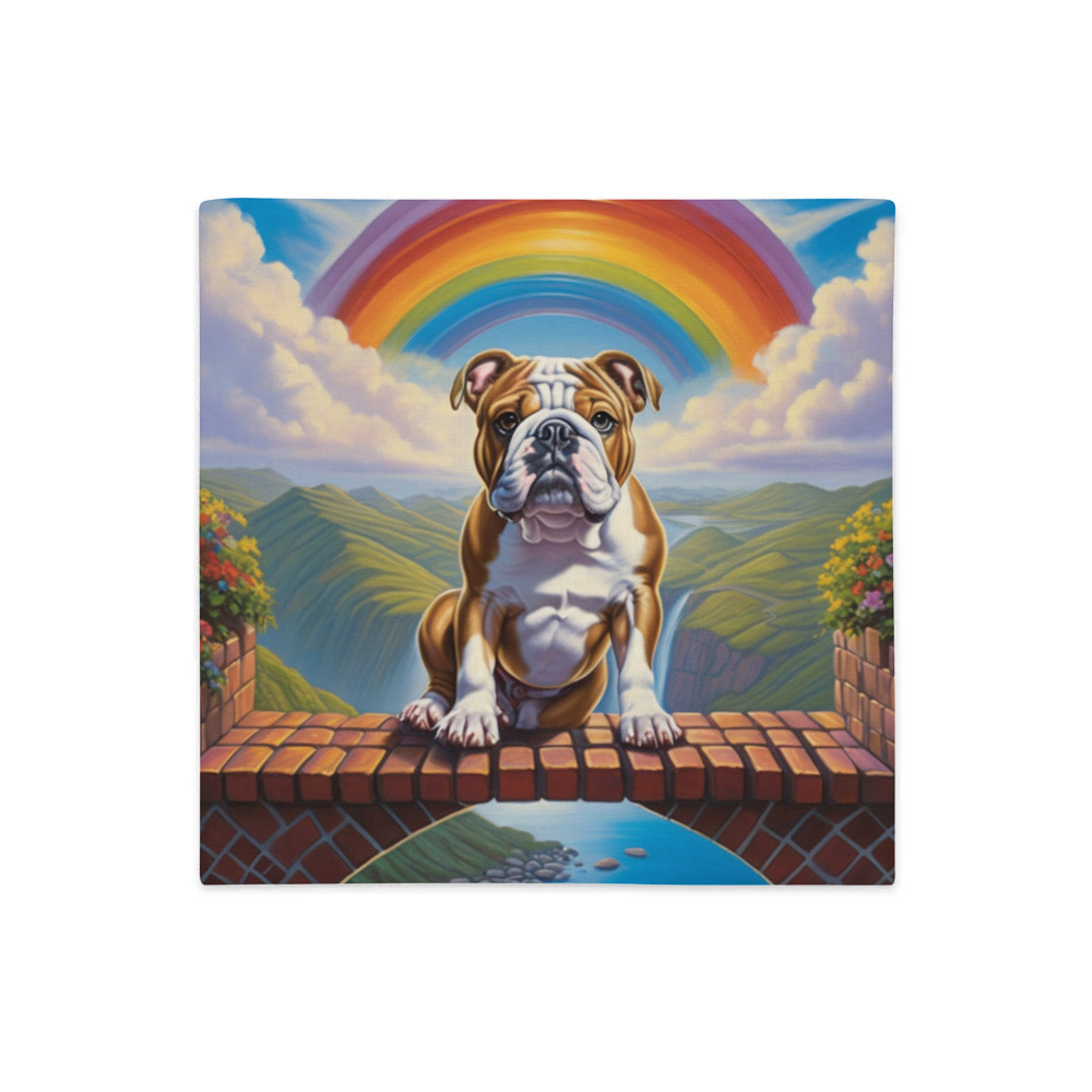 PugMug Custom Bulldog Premium Pillow Case