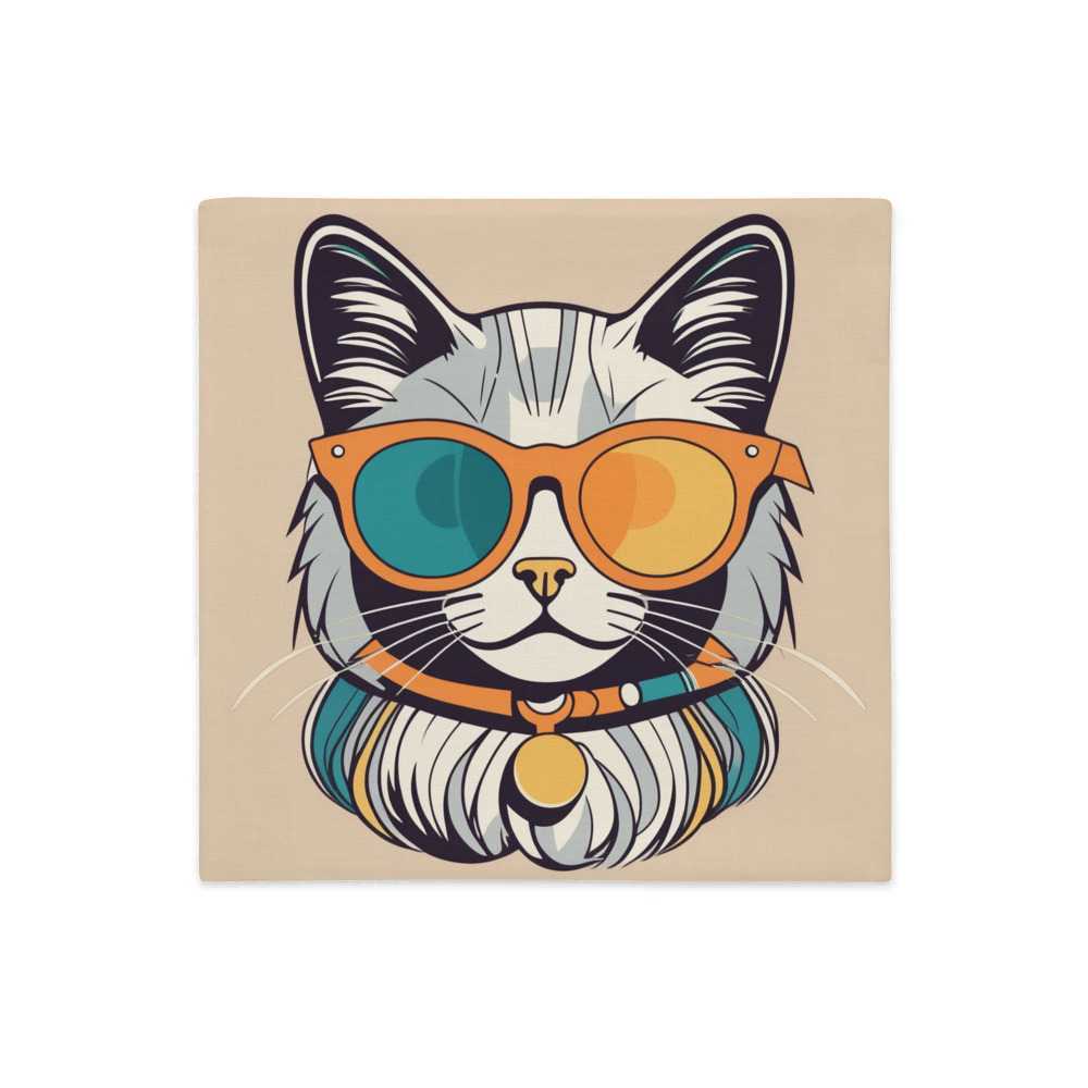 PugMug Custom Tabby Ragdoll Cat Premium Pillow Case