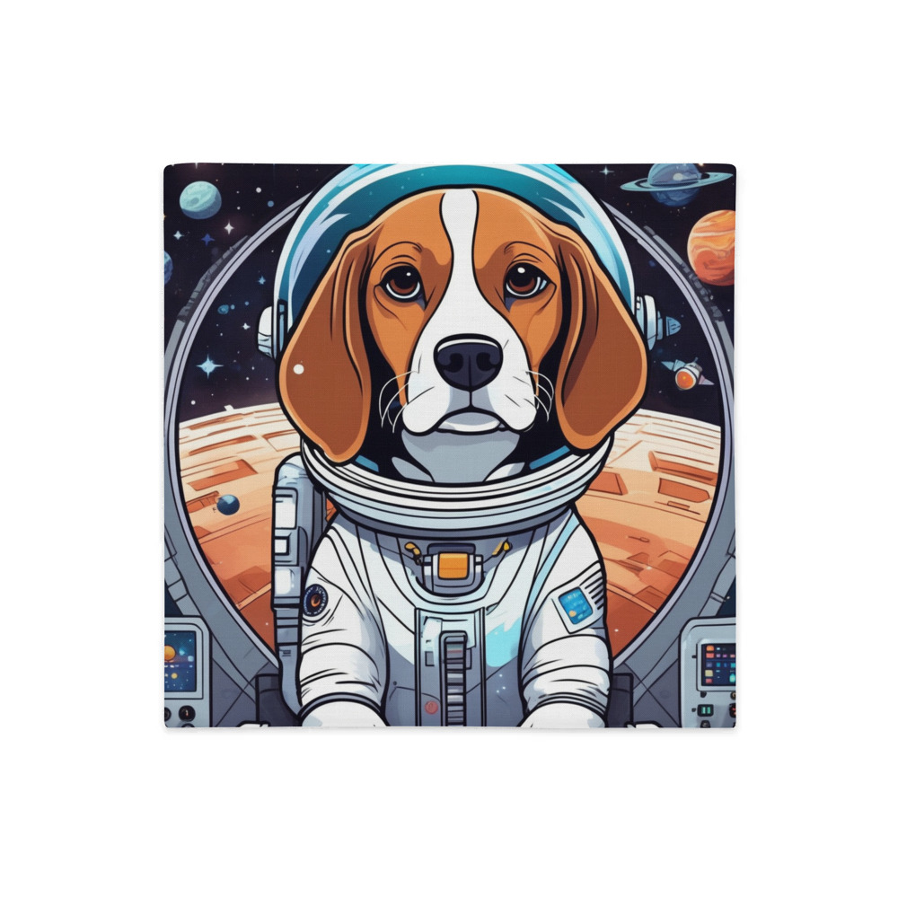 PugMug Custom Beagle Premium Pillow Case