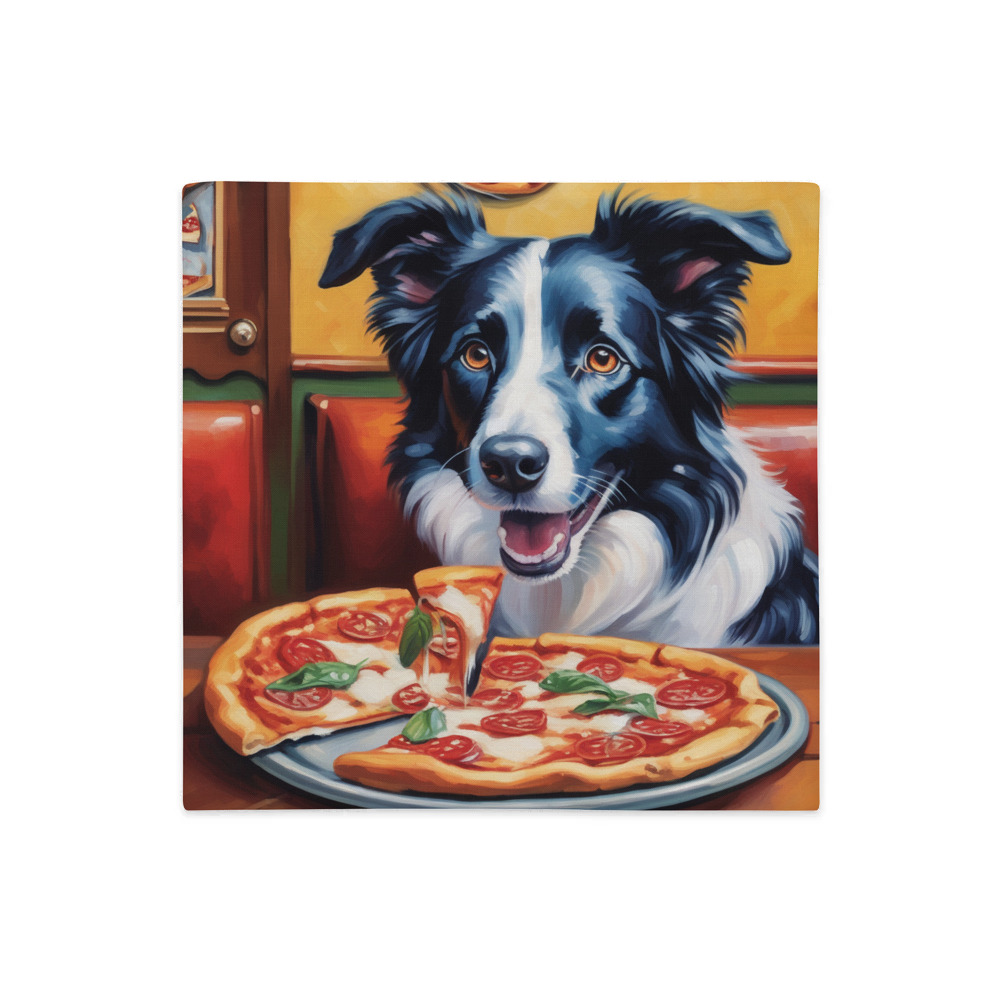 PugMug Custom Border Collie Premium Pillow Case