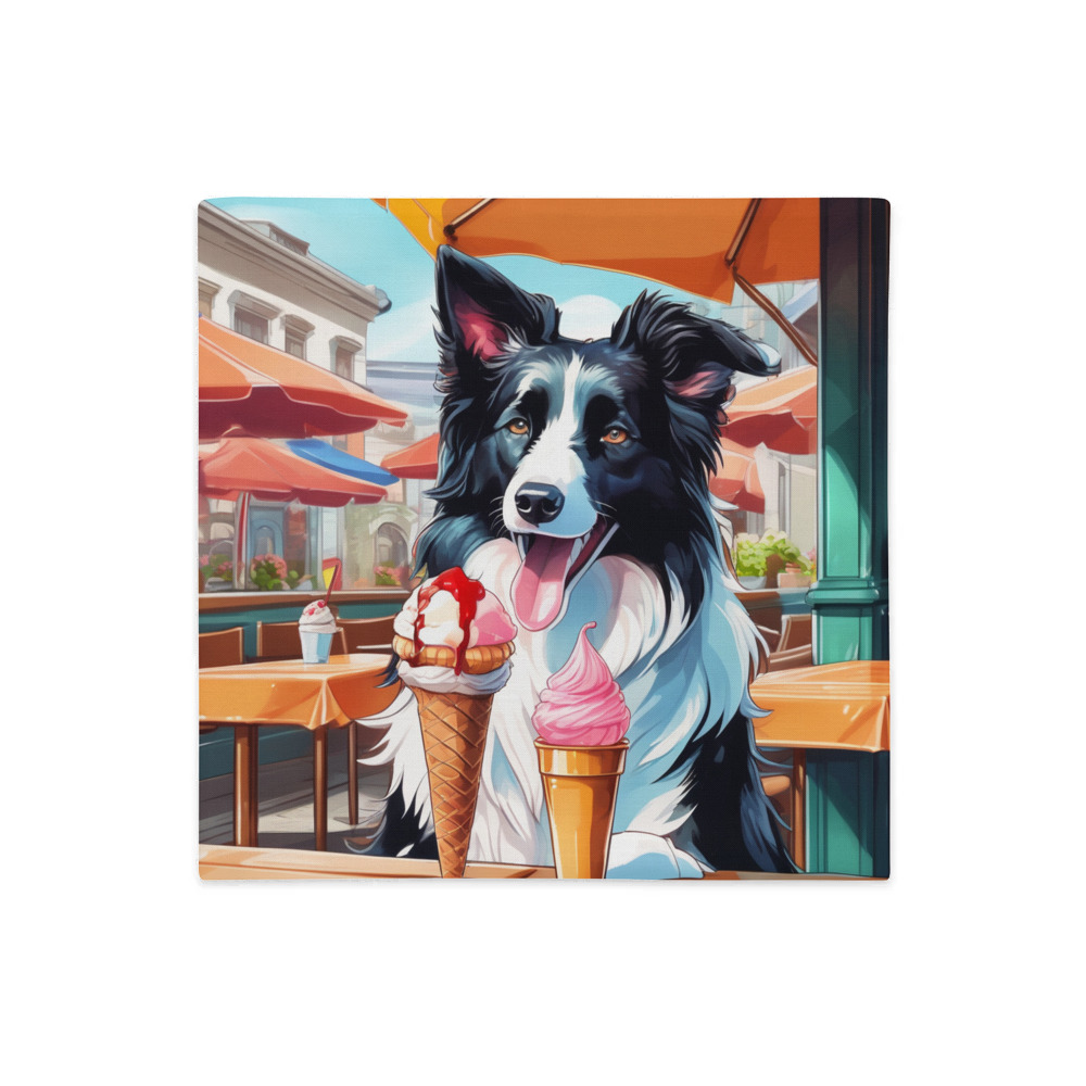 PugMug Custom Border Collie Premium Pillow Case