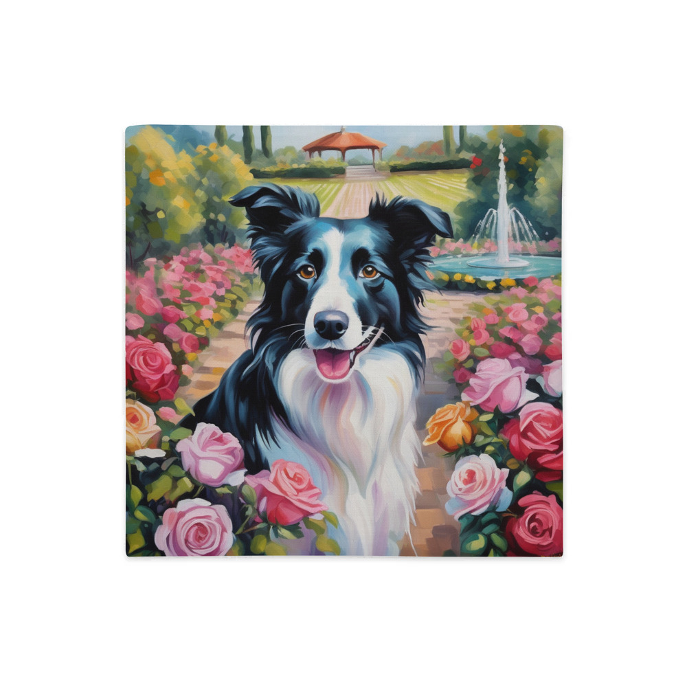 PugMug Custom Border Collie Premium Pillow Case