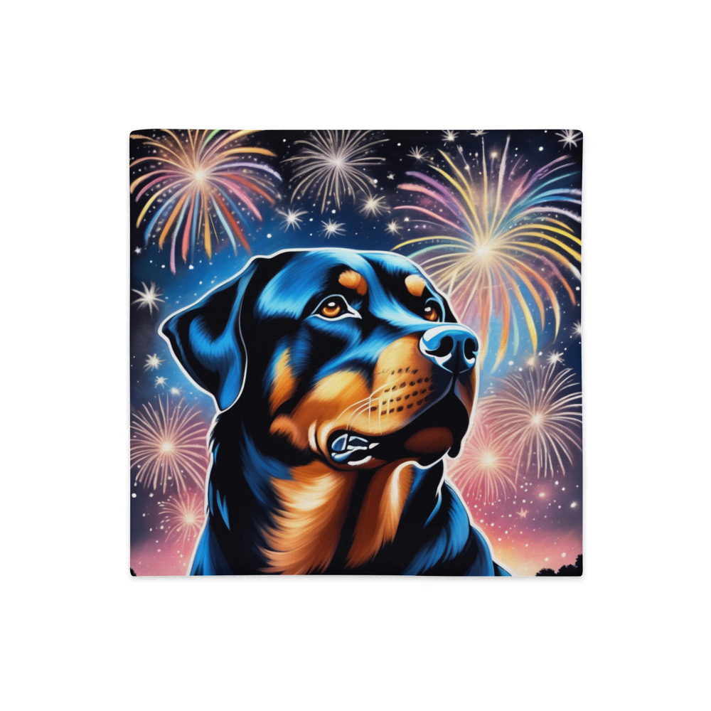 PugMug Custom Rottweiler Premium Pillow Case