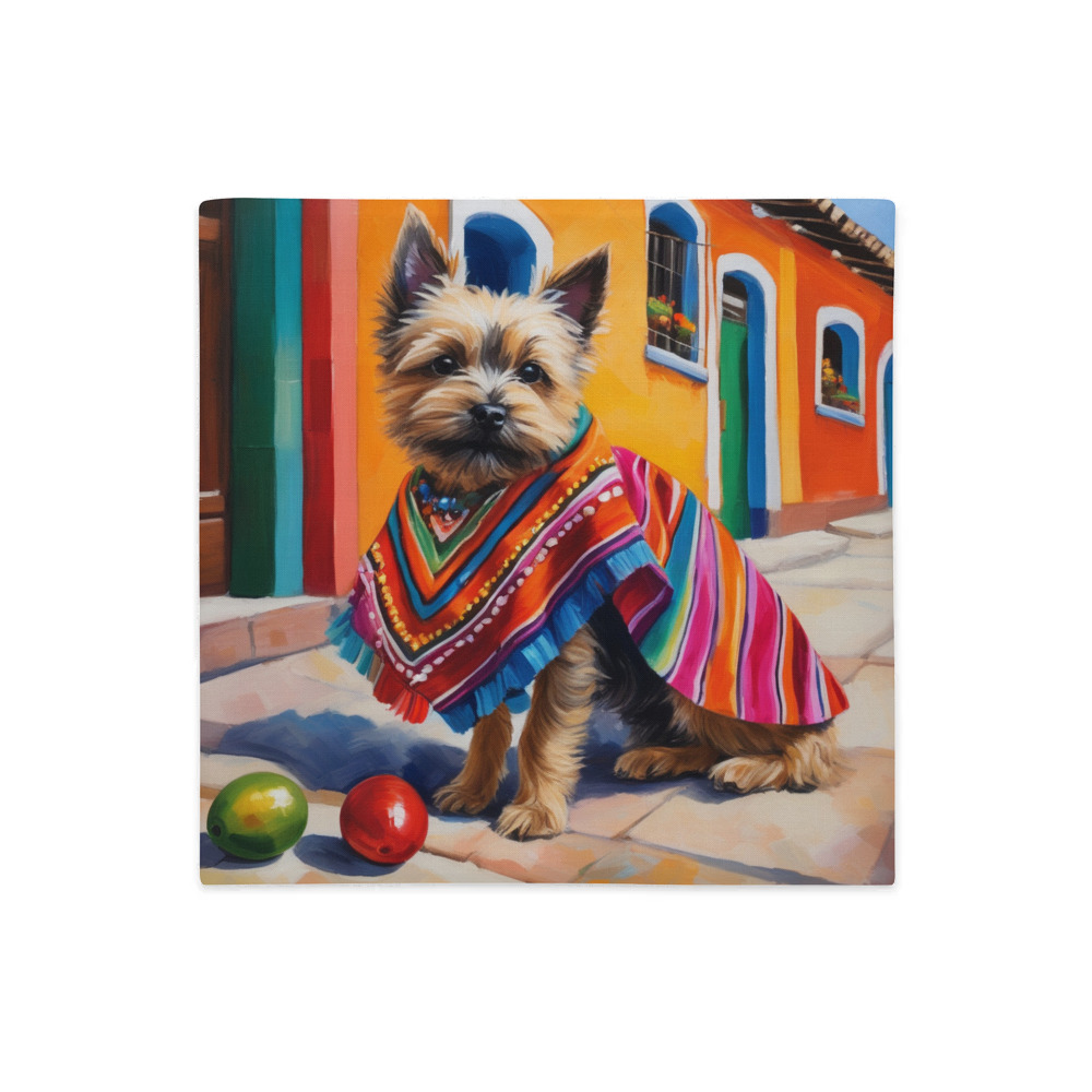 PugMug Custom Cairn Terrier Premium Pillow Case