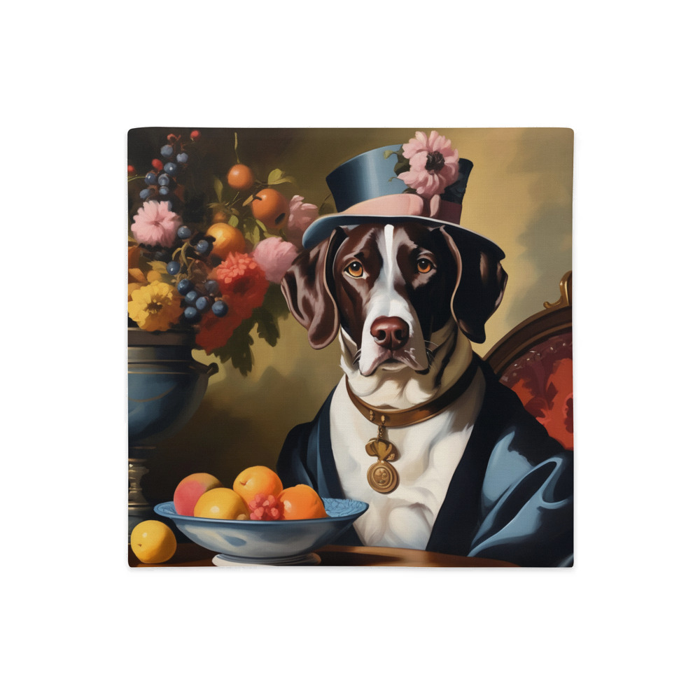 PugMug Custom Pointer Dog Premium Pillow Case