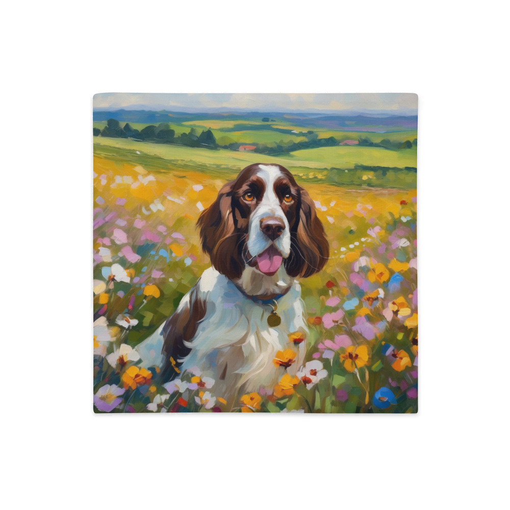 PugMug Custom English Springer Spaniel Premium Pillow Case