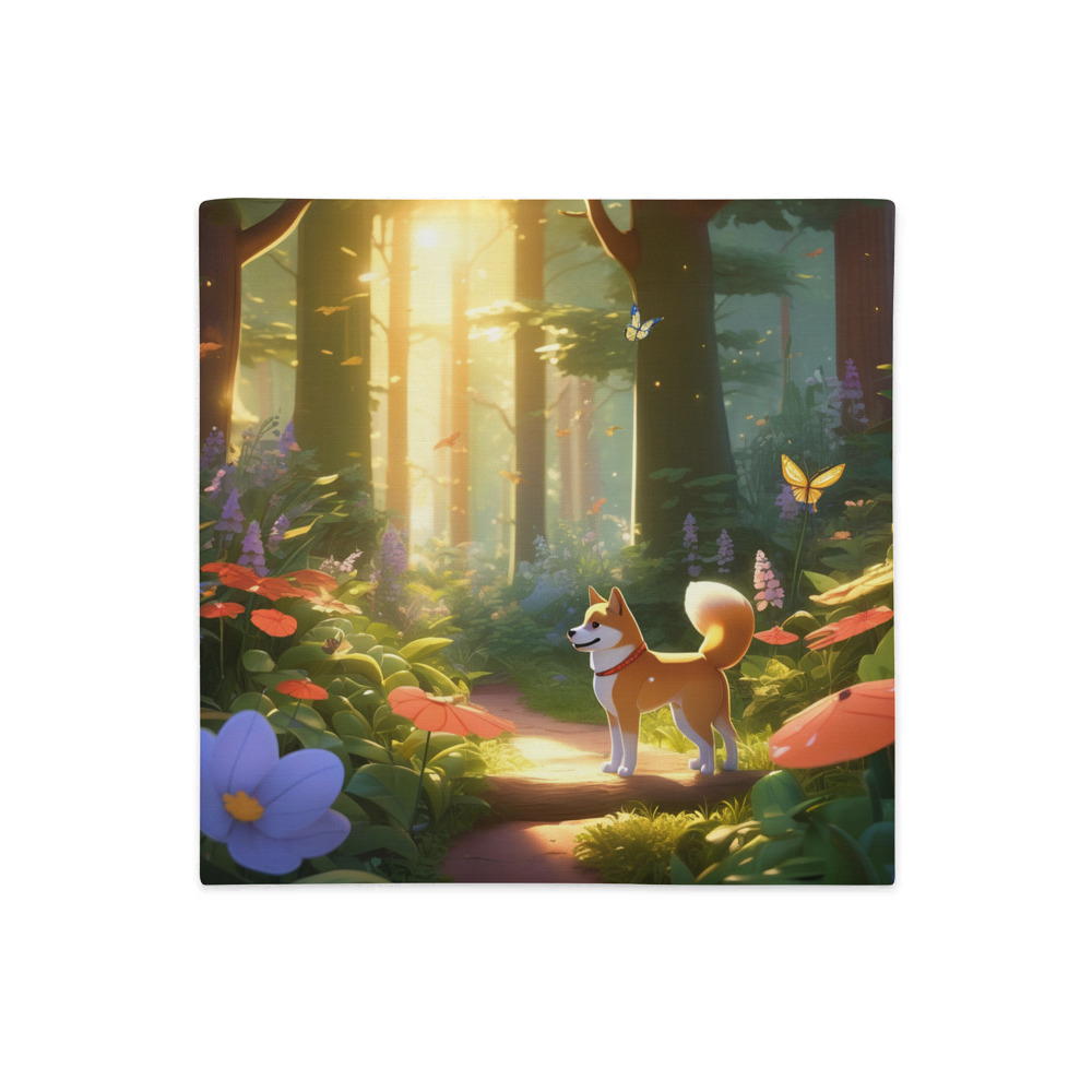 PugMug Custom Shiba Inu Premium Pillow Case