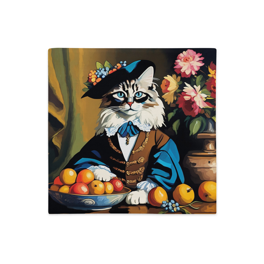 PugMug Custom Tabby Ragdoll Cat Premium Pillow Case