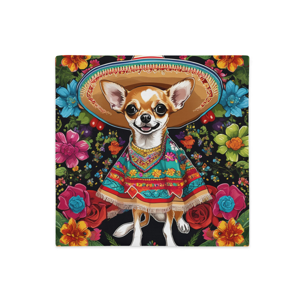 PugMug Custom Chihuahua Premium Pillow Case