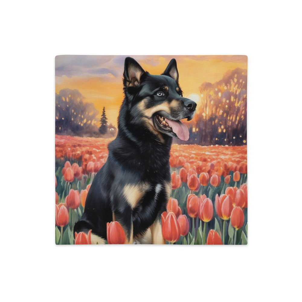 PugMug Custom Blue Premium Pillow Case