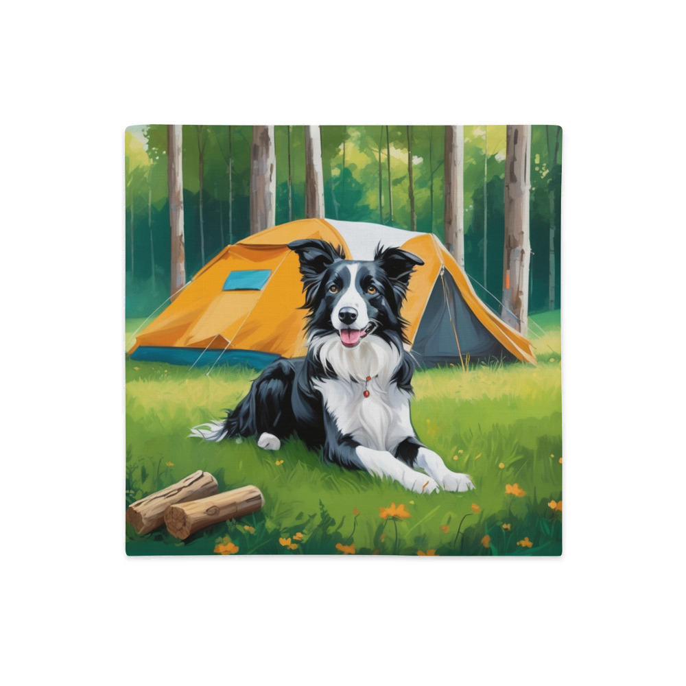 PugMug Custom Border Collie Premium Pillow Case