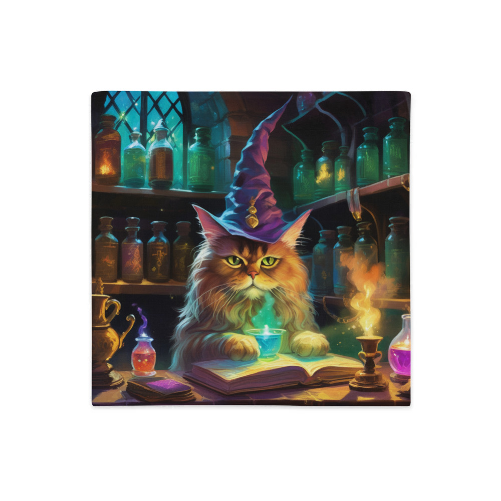 PugMug Custom Tabby Persian Cat Premium Pillow Case