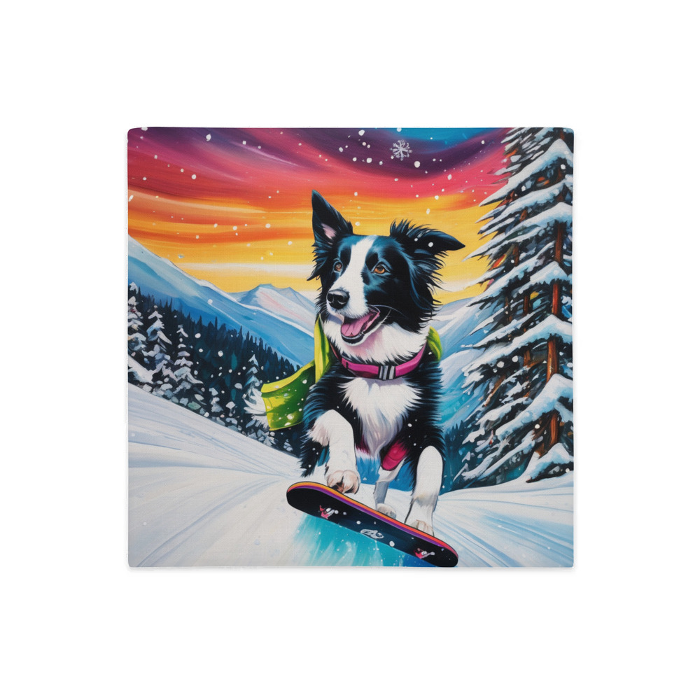 PugMug Custom Border Collie Premium Pillow Case
