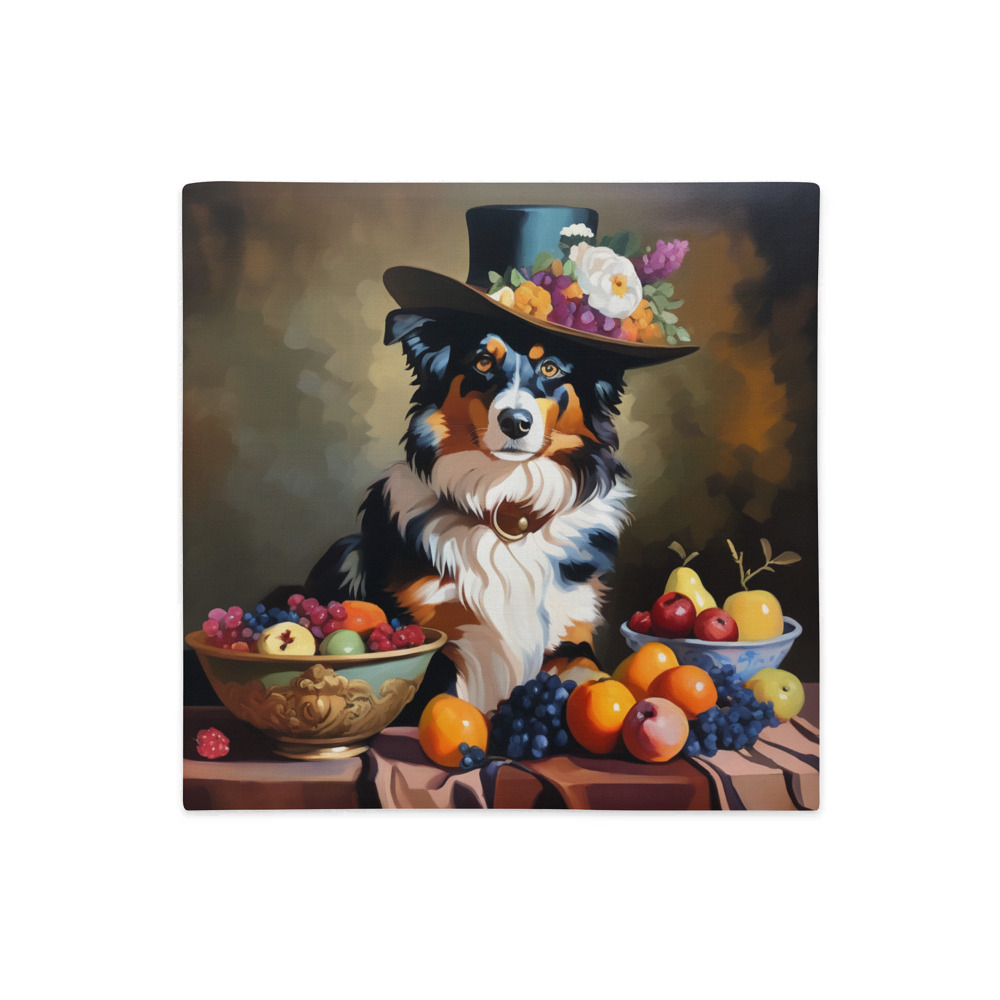 PugMug Custom Australian Shepherd Dog Premium Pillow Case