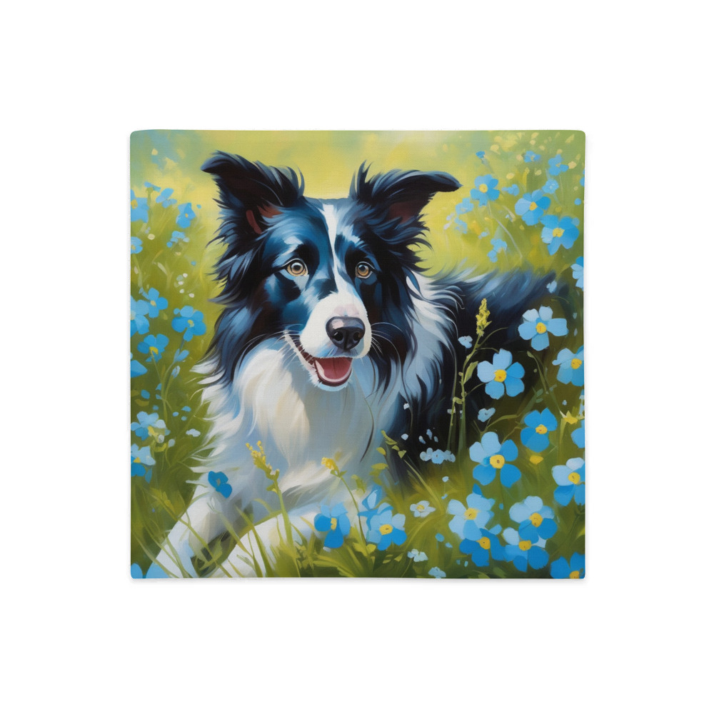 PugMug Custom Border Collie Premium Pillow Case