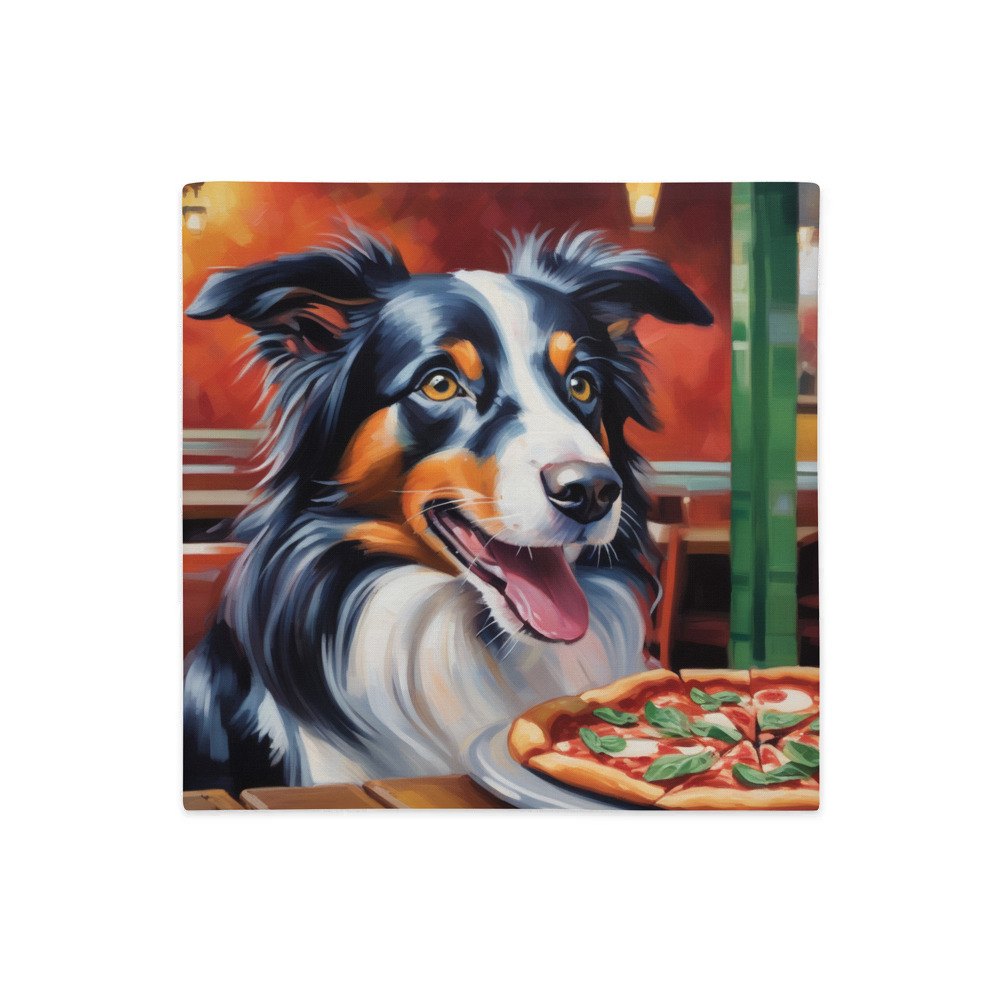 PugMug Custom Border Collie Premium Pillow Case