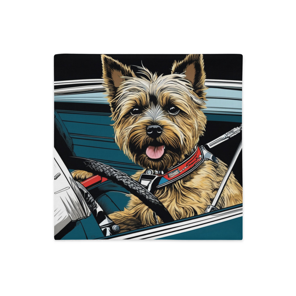 PugMug Custom Cairn Terrier Premium Pillow Case