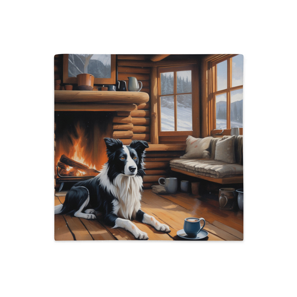 PugMug Custom Border Collie Premium Pillow Case
