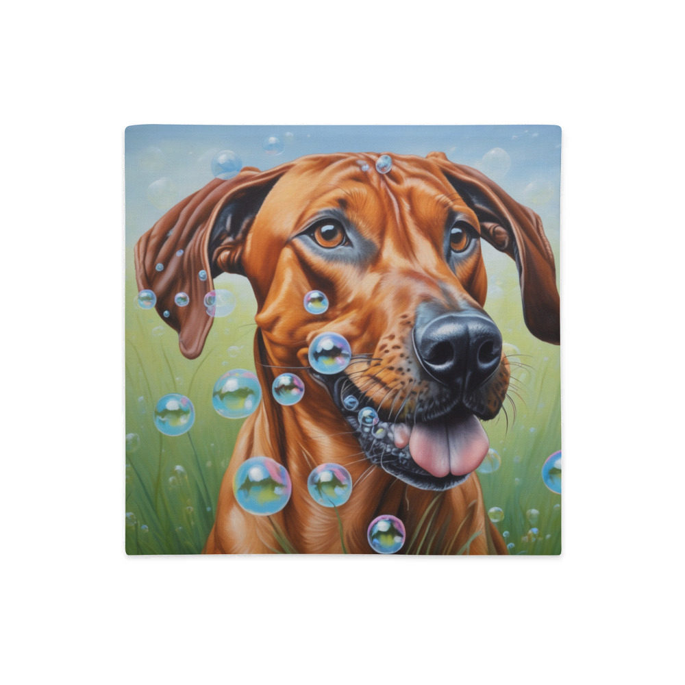 PugMug Custom Rhodesian Ridgeback Premium Pillow Case