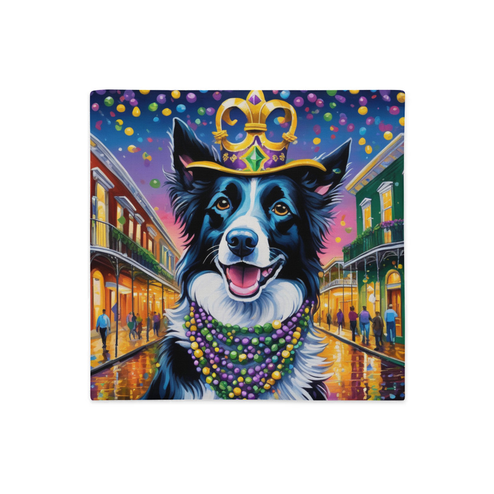 PugMug Custom Border Collie Premium Pillow Case