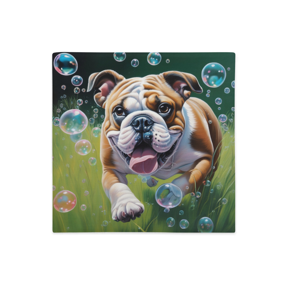 PugMug Custom Bulldog Premium Pillow Case