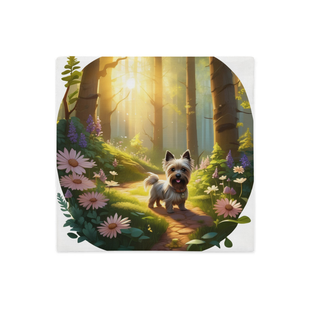 PugMug Custom Cairn Terrier Premium Pillow Case