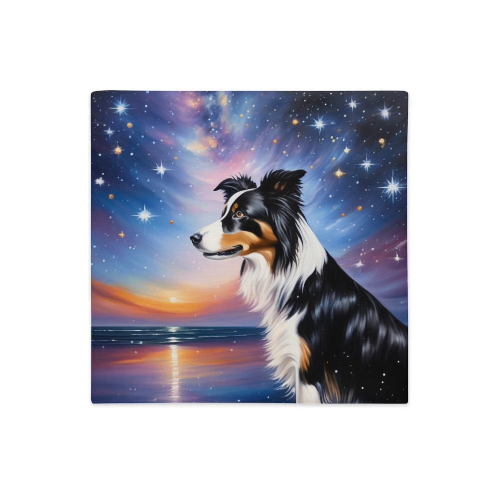 PugMug Custom Border Collie Premium Pillow Case
