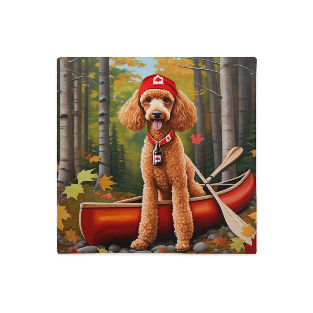 PugMug Custom Tan Poodle Premium Pillow Case