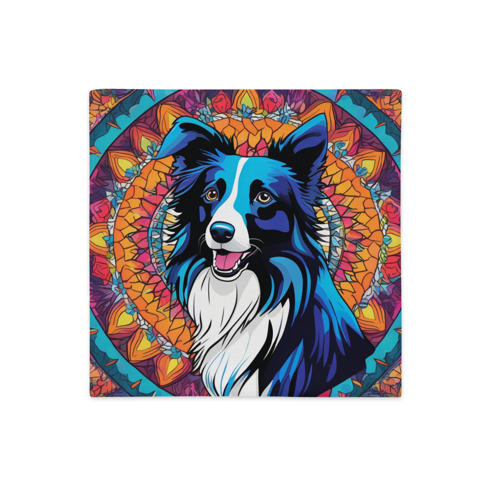 PugMug Custom Border Collie Premium Pillow Case