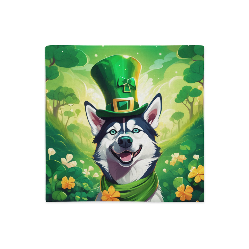 PugMug Custom Siberian Husky Premium Pillow Case