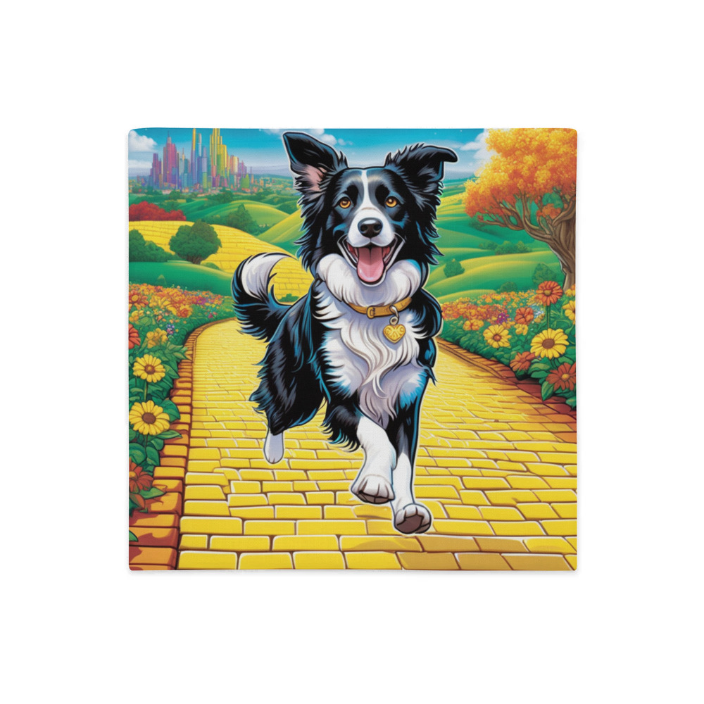 PugMug Custom Border Collie Premium Pillow Case