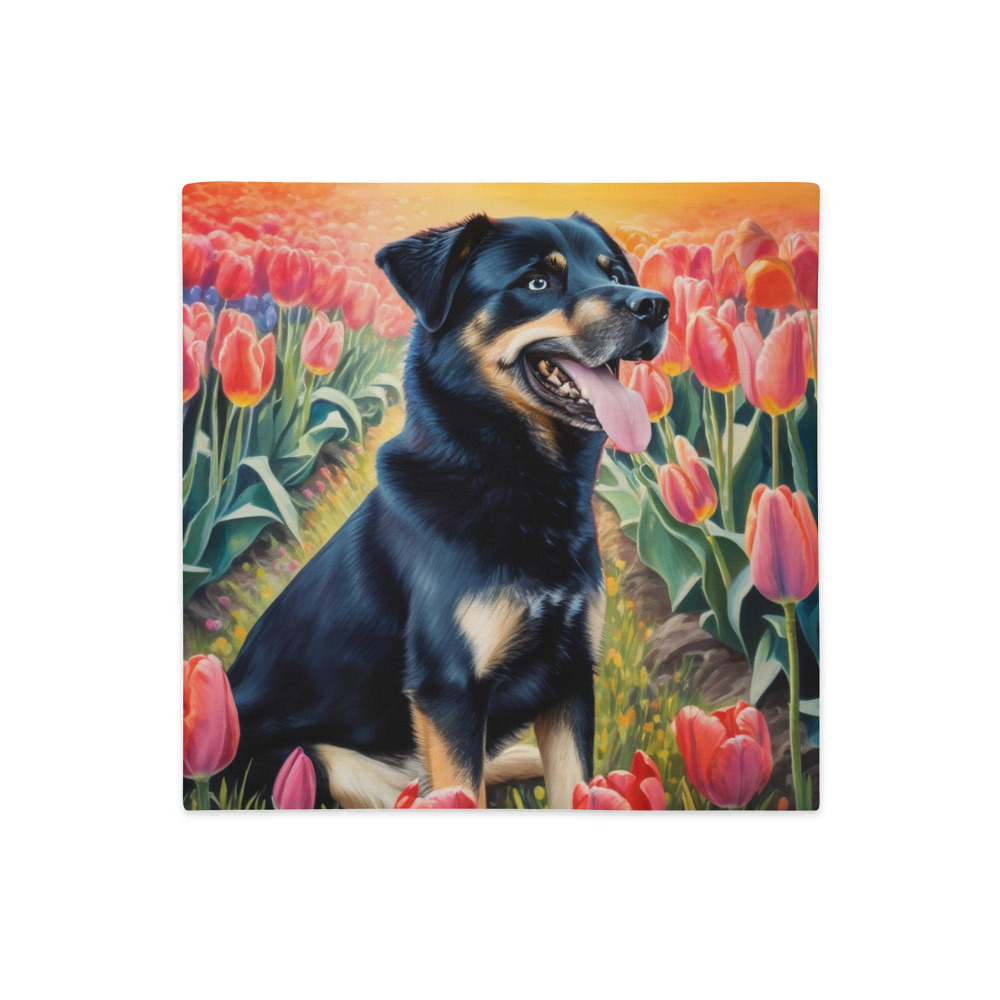 PugMug Custom Blue Premium Pillow Case