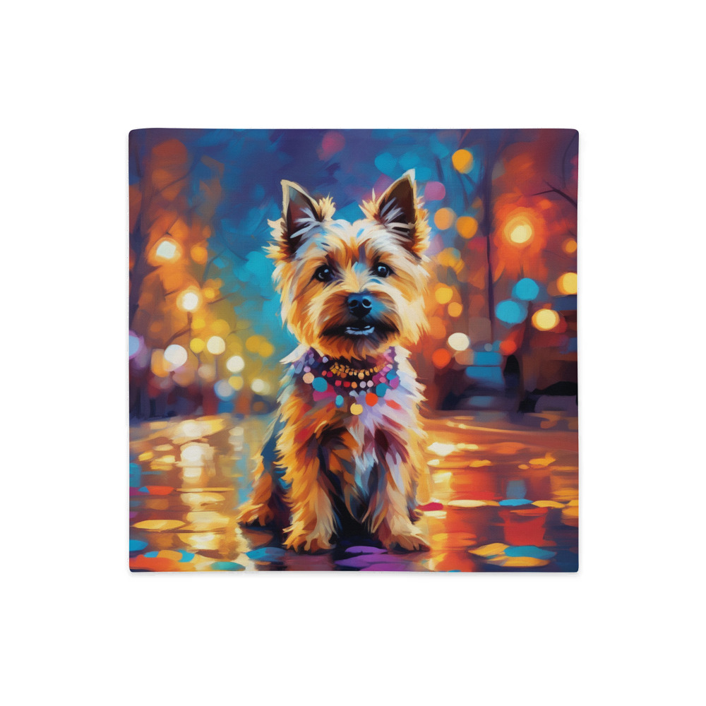 PugMug Custom Cairn Terrier Premium Pillow Case