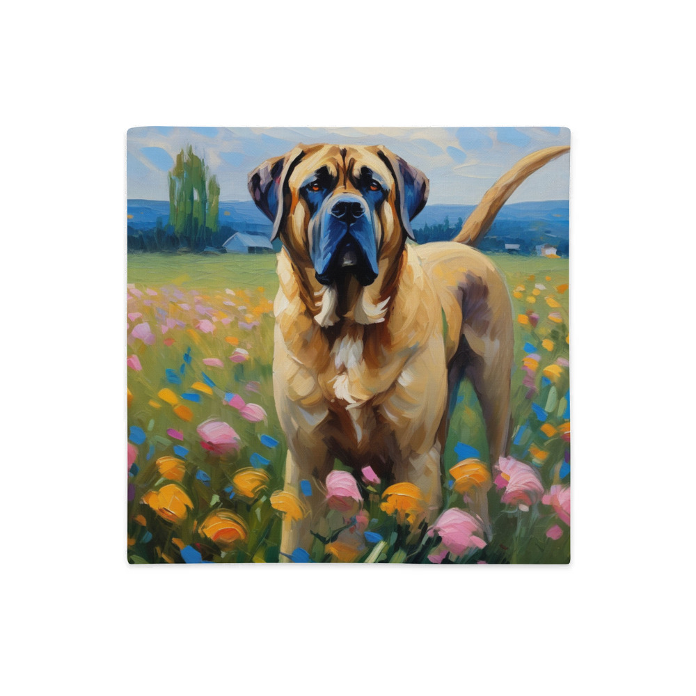 PugMug Custom Mastiff Premium Pillow Case