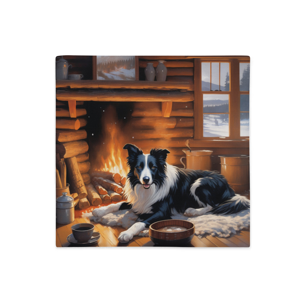 PugMug Custom Border Collie Premium Pillow Case