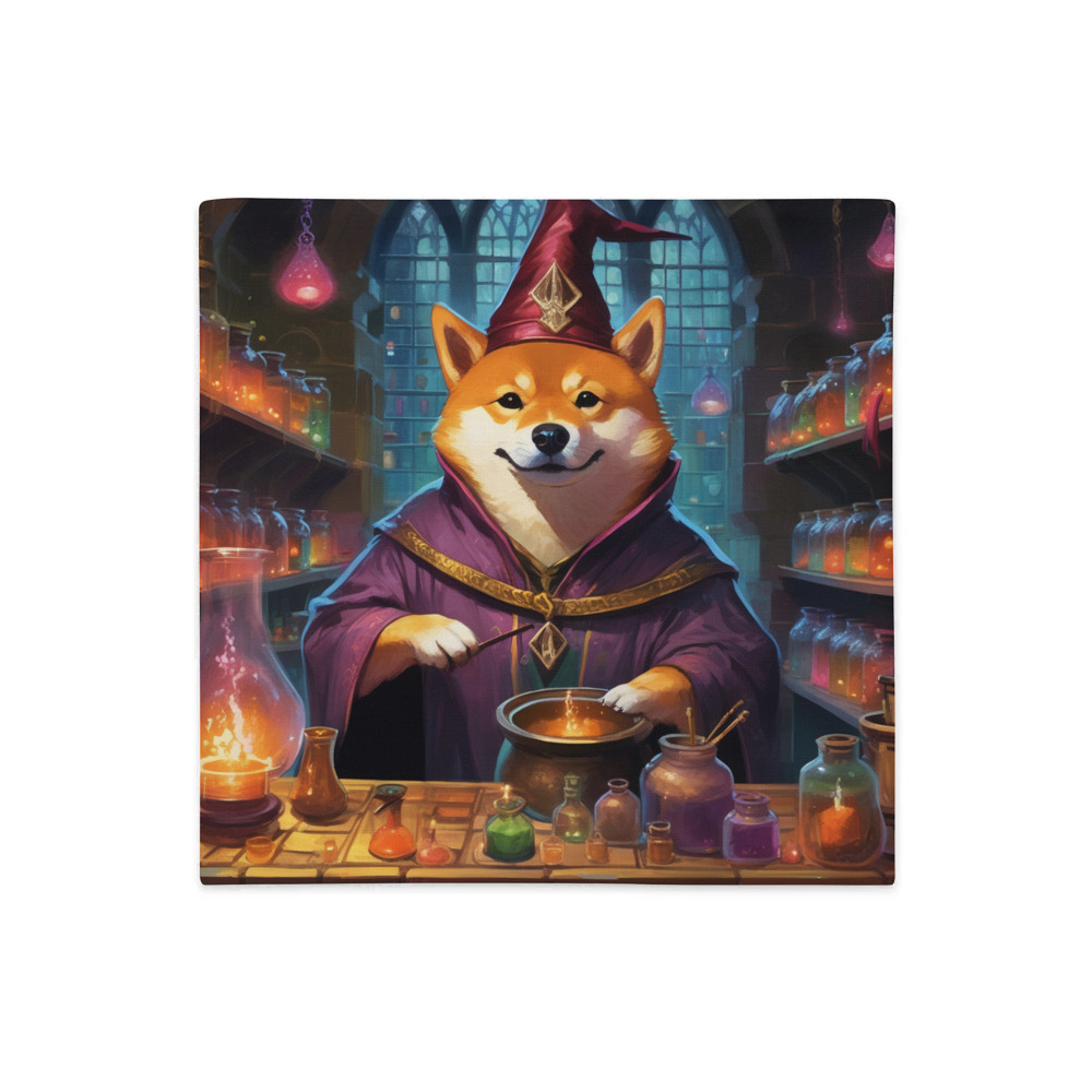 PugMug Custom Shiba Inu Premium Pillow Case