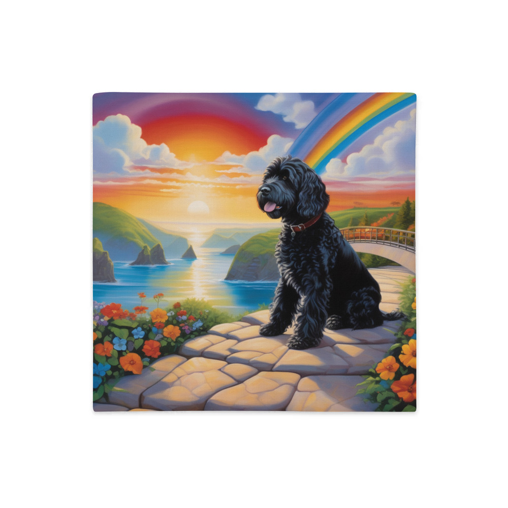 PugMug Custom Portuguese Water Dog Premium Pillow Case