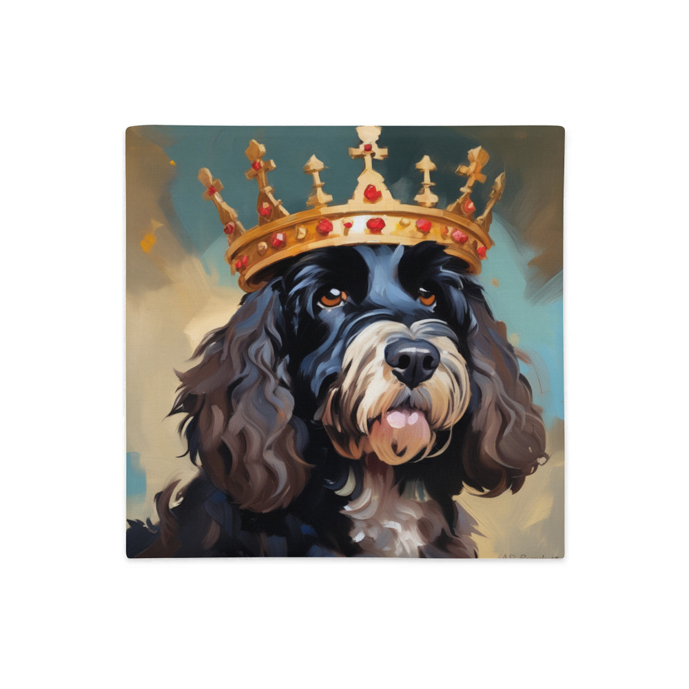 PugMug Custom Portuguese Water Dog Premium Pillow Case